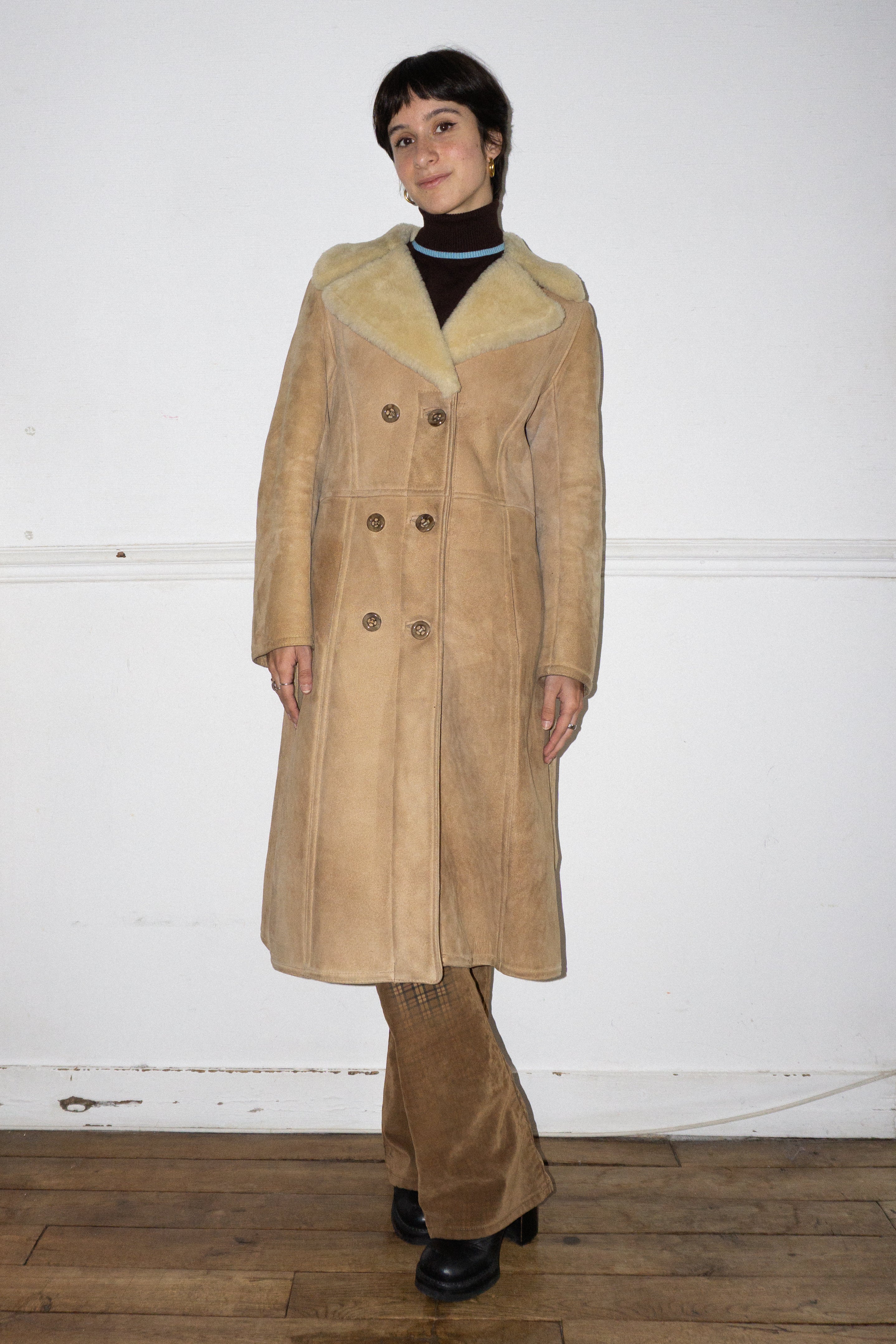 Manteau en Peau T.34