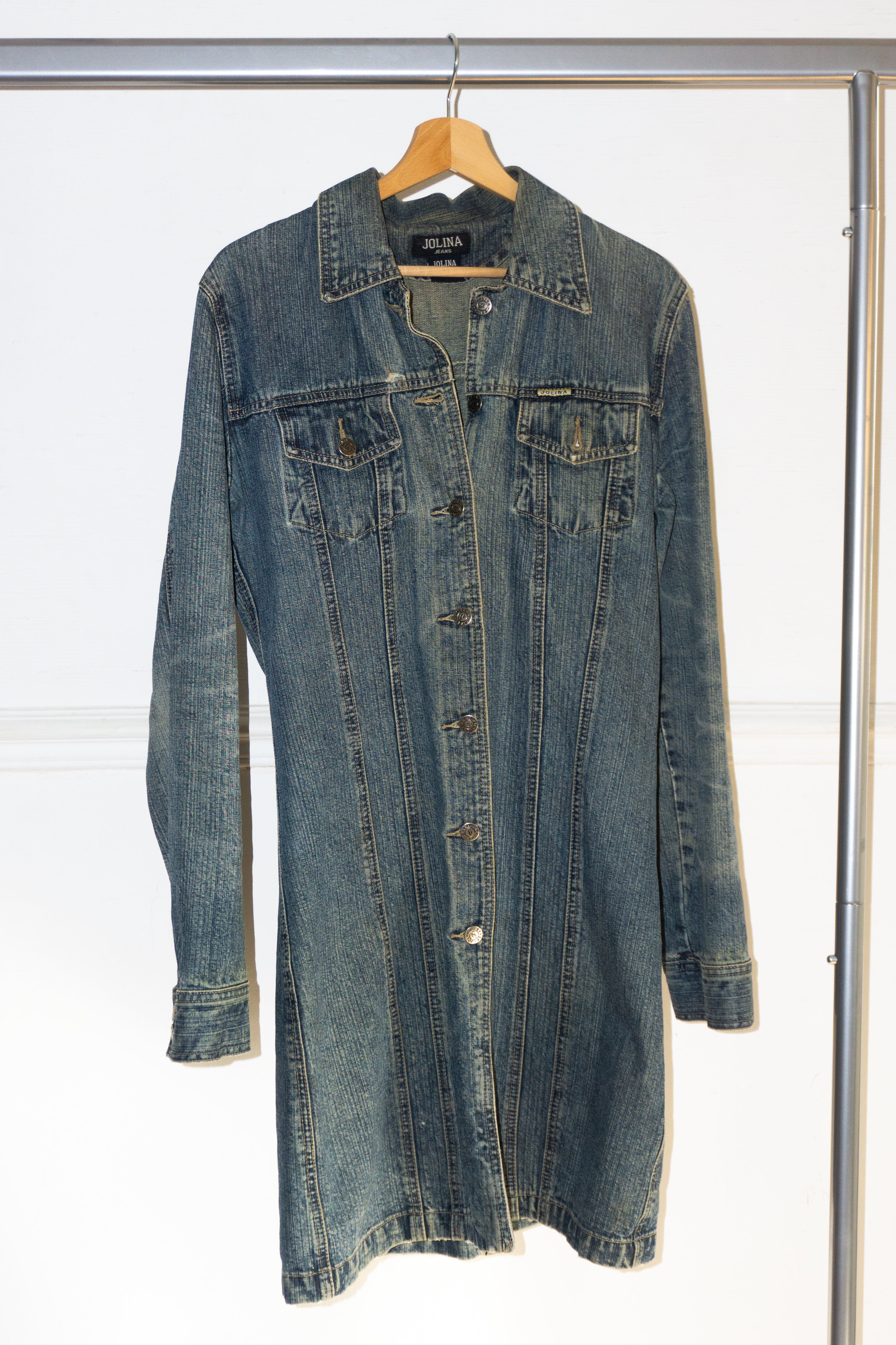 Veste Longue en Jean T.38