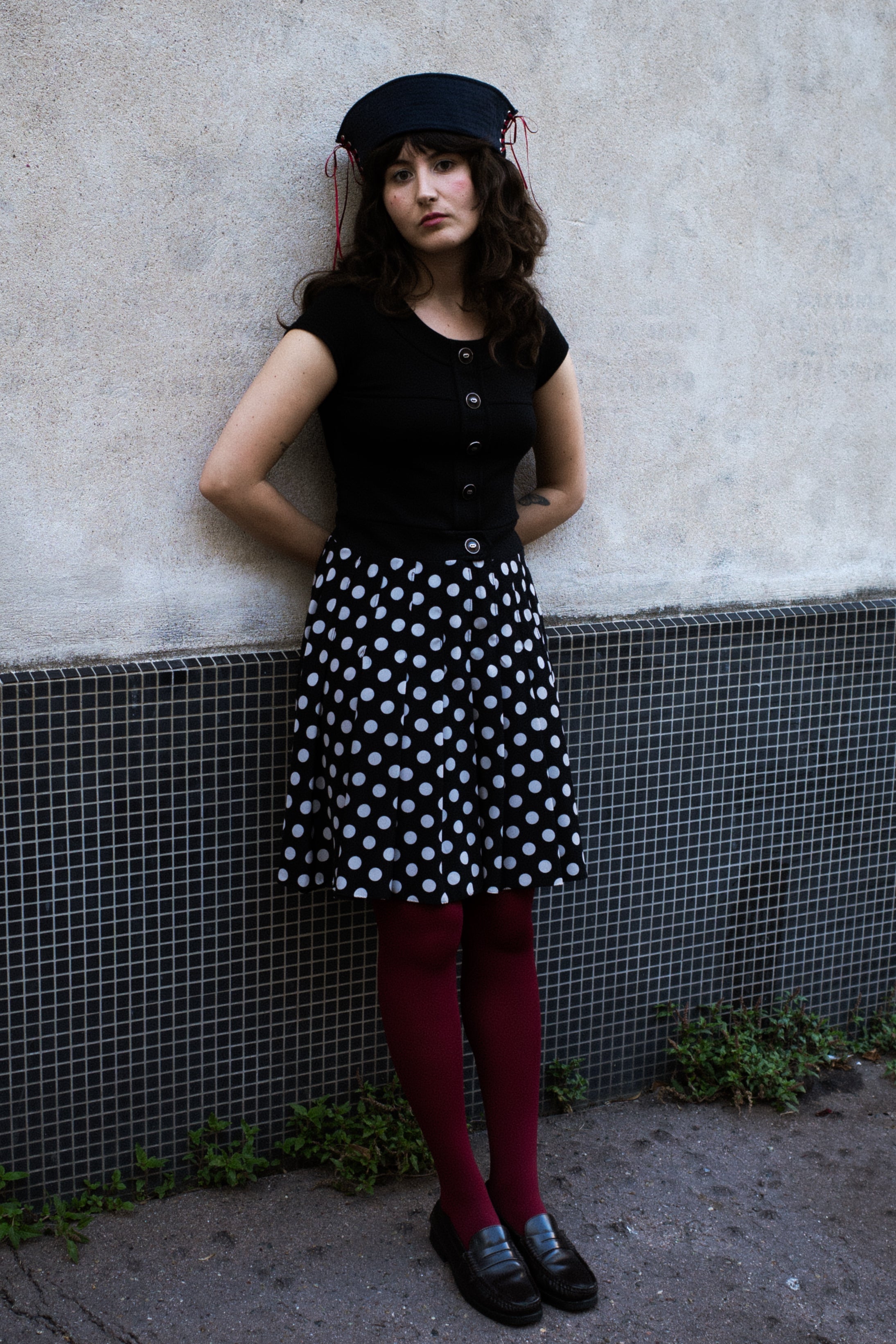 Robe à Pois T.36
