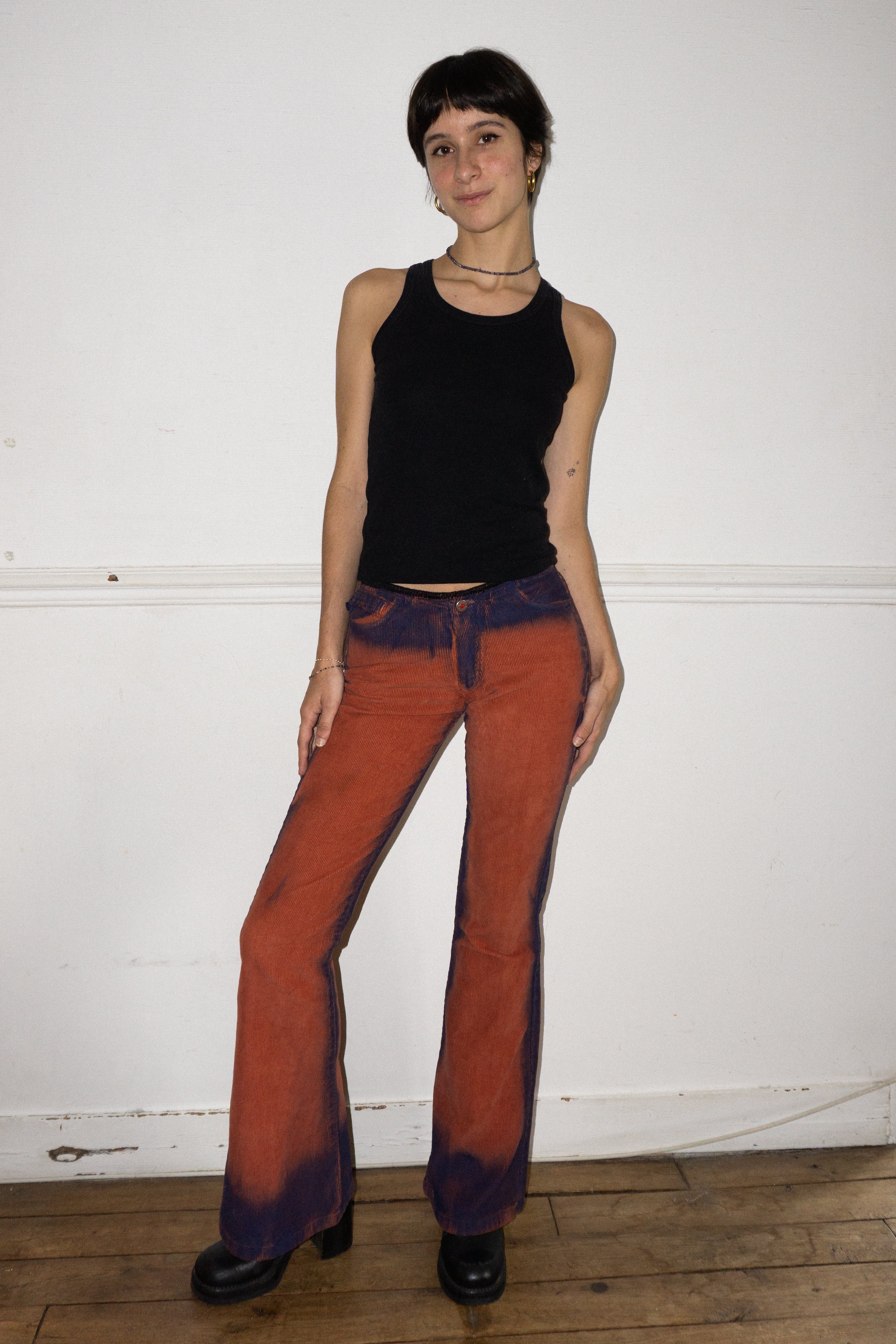 Pantalon Délavé Flare T.32