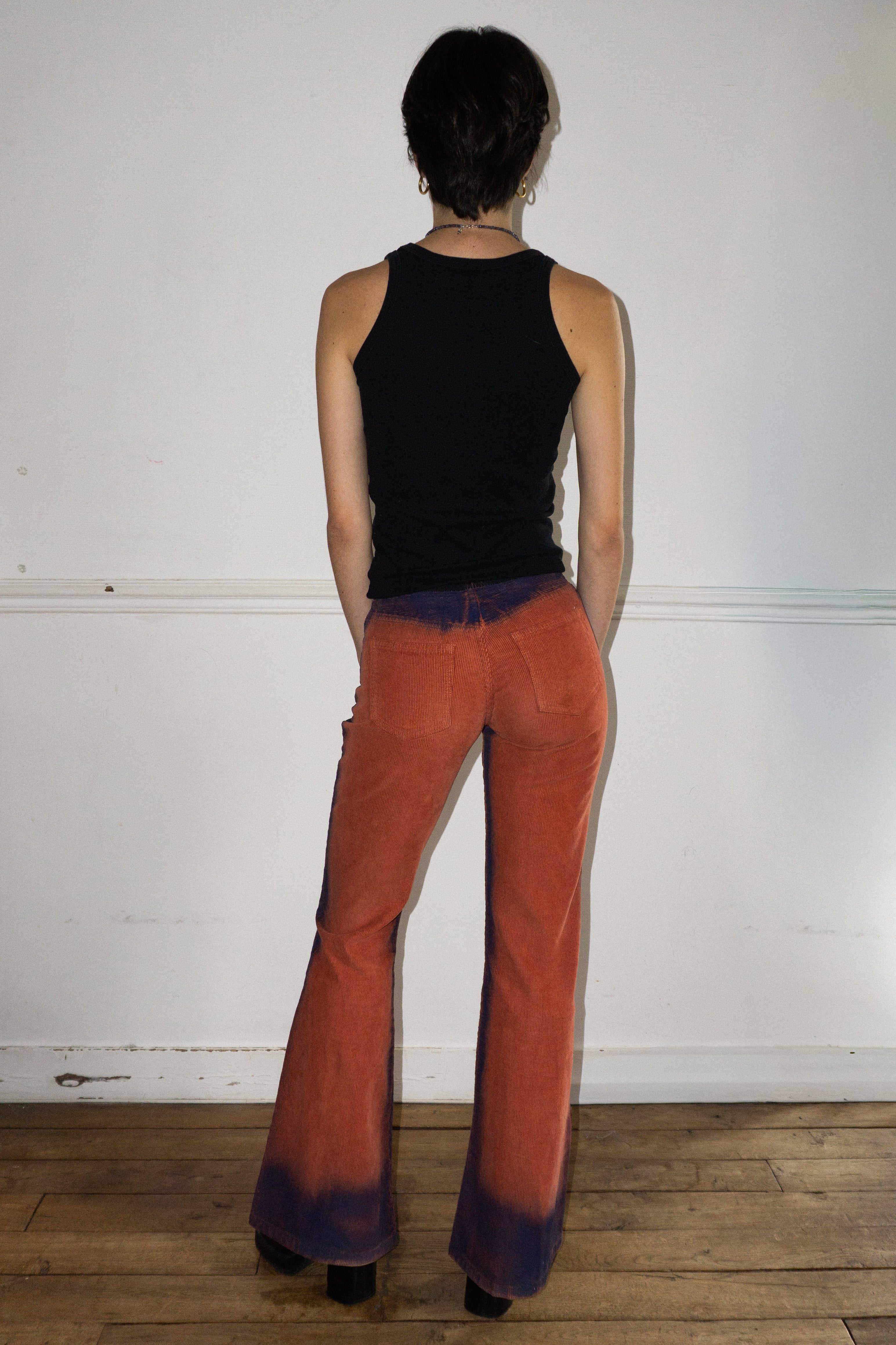 Pantalon Délavé Flare T.32