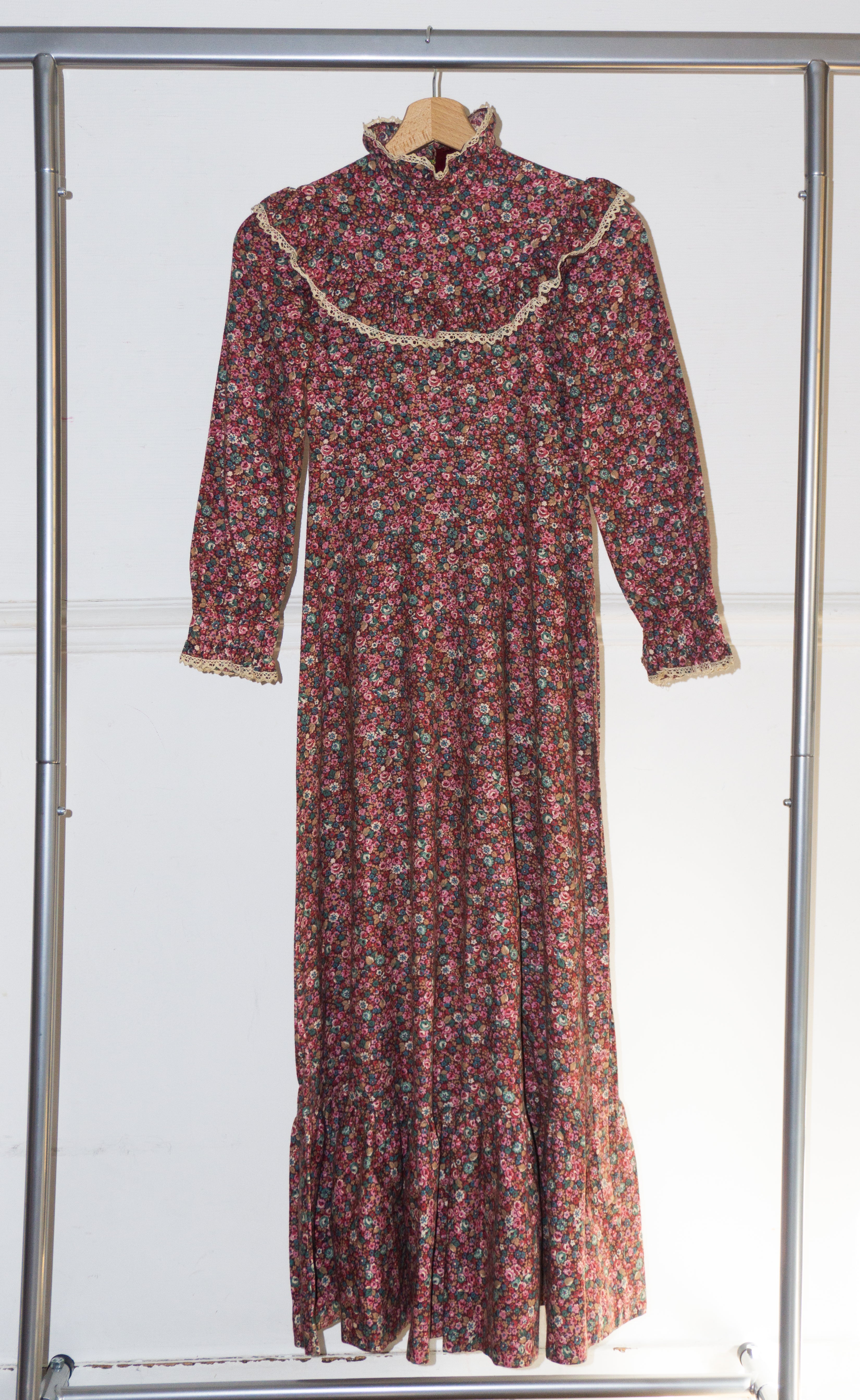 Robe Fleurie 70's T.32